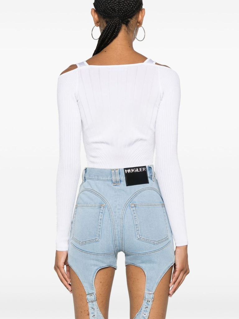 Sculpting-knit Bodysuit