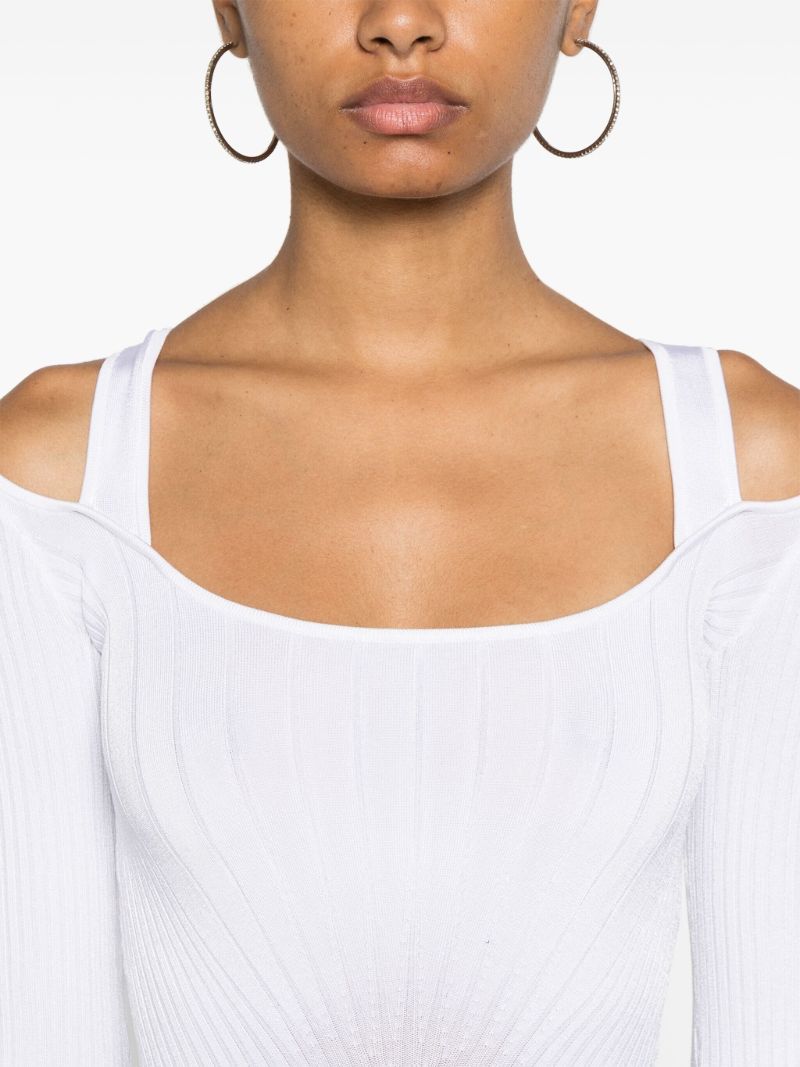 Sculpting-knit Bodysuit
