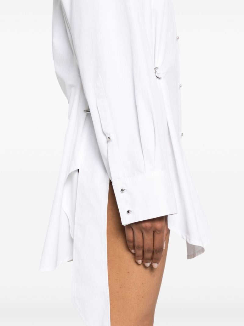 Cotton Shirt Mini Dress