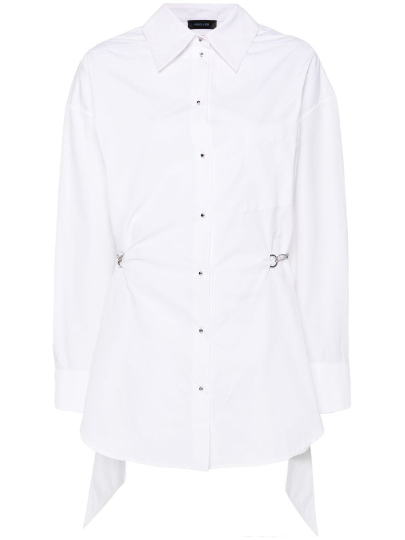 Cotton Shirt Mini Dress