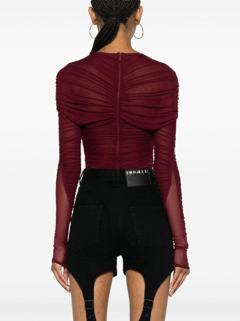 Ruched Bodysuit