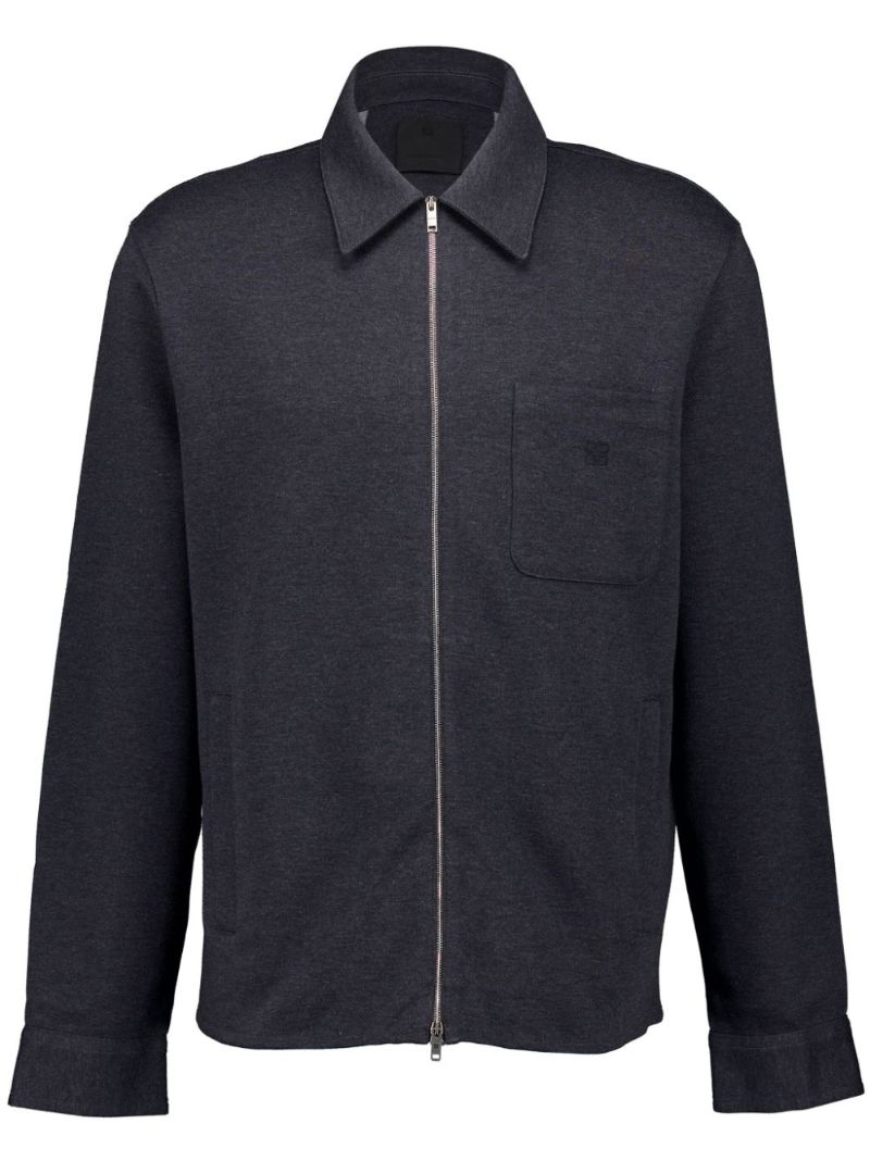 4d Detail Zip Shirt