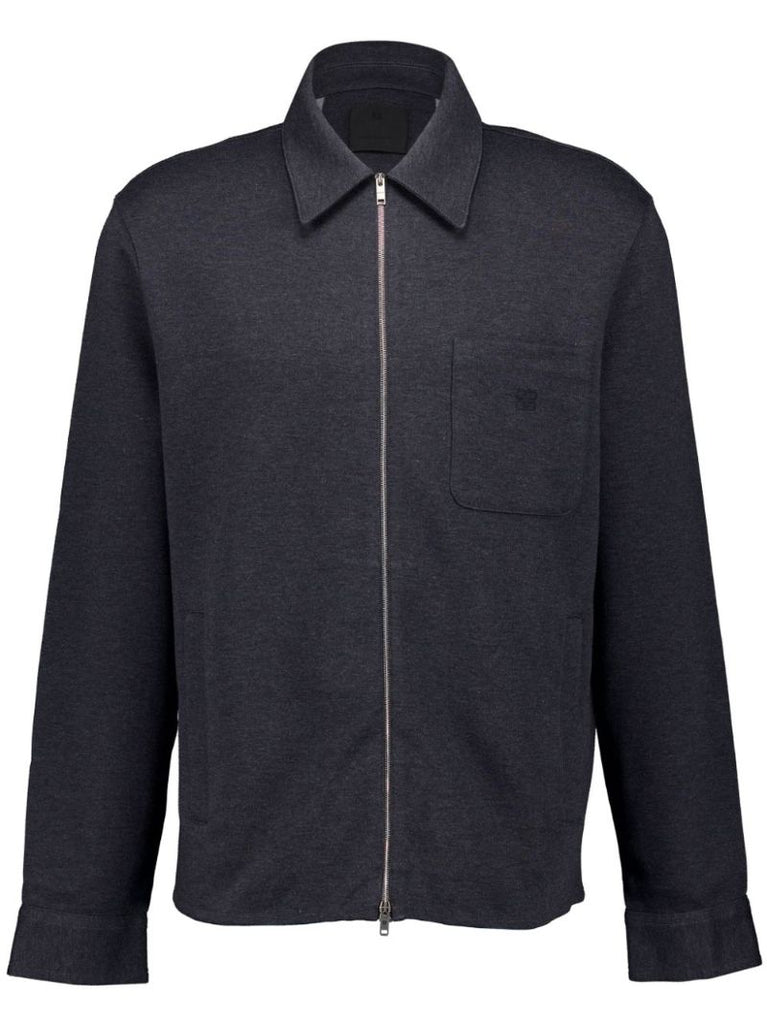 4d Detail Zip Shirt