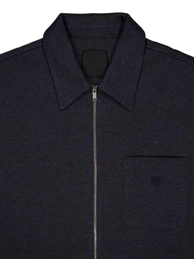 4d Detail Zip Shirt