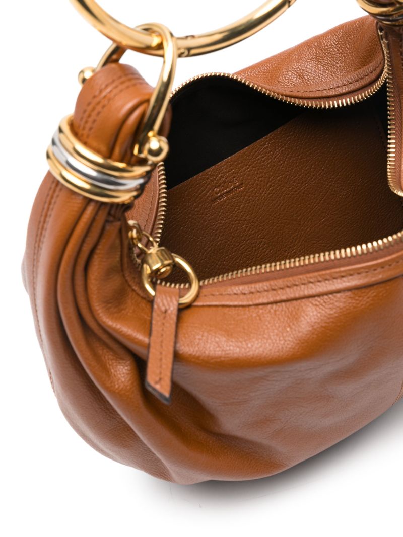 Brown Hobo Small Tote Bag
