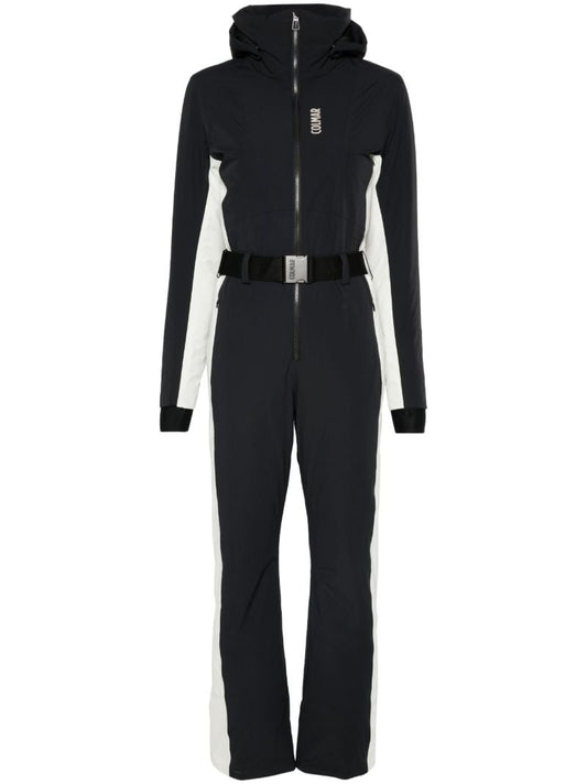 Logo Print Ski Suit