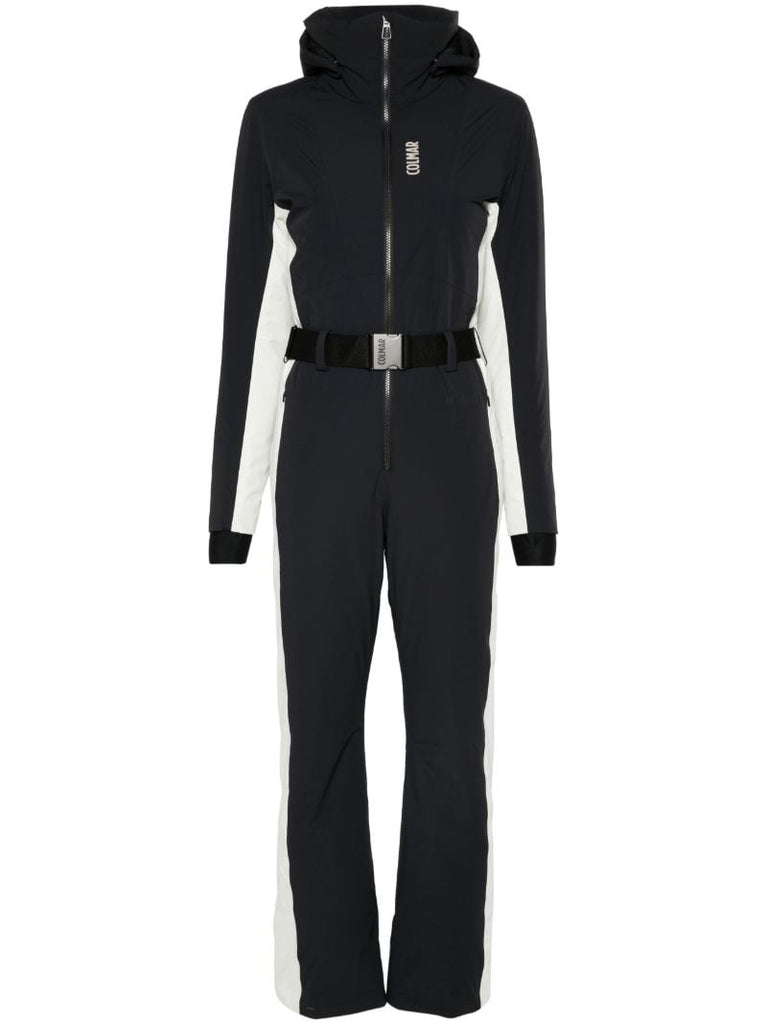 Logo Print Ski Suit