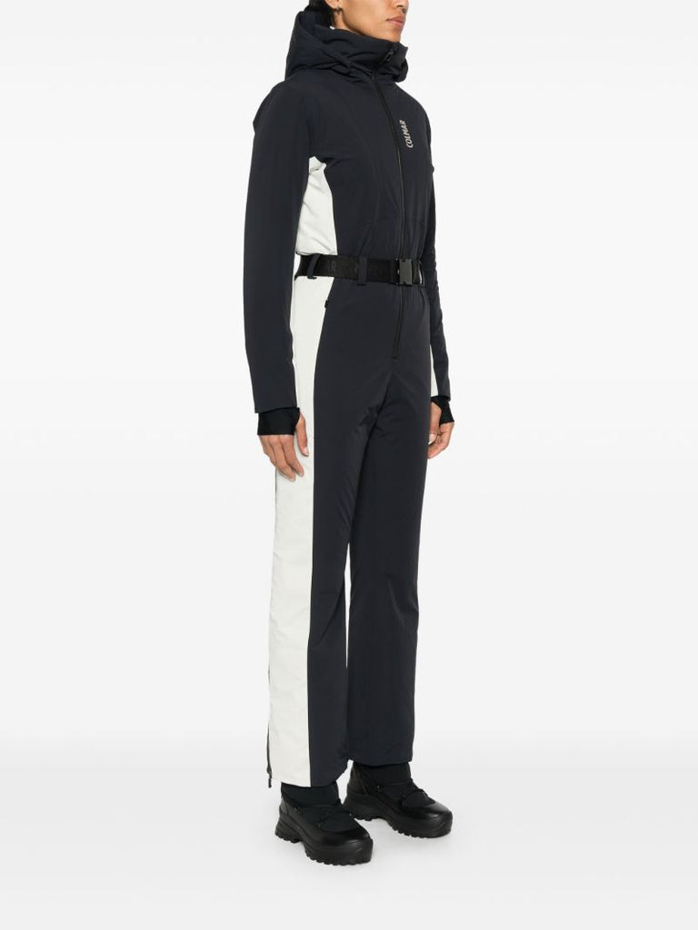 Logo Print Ski Suit