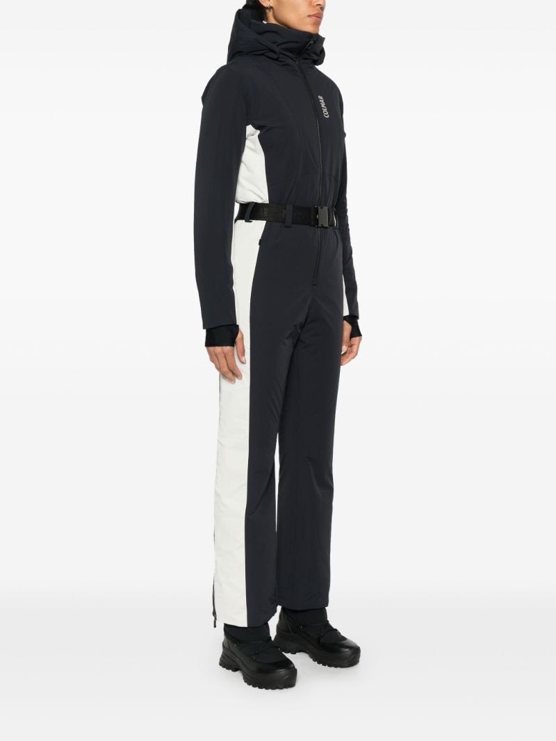Logo Print Ski Suit