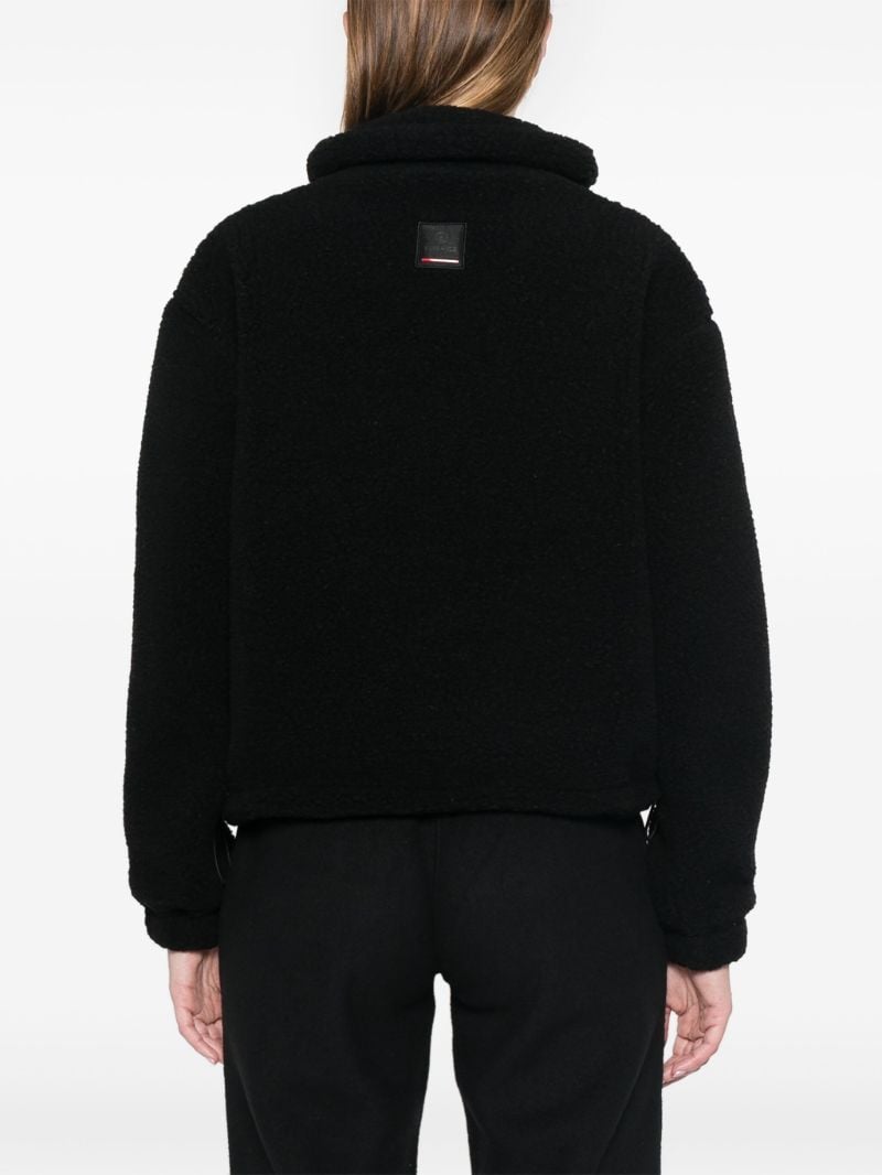 Panelled High-neck Ski Jacket