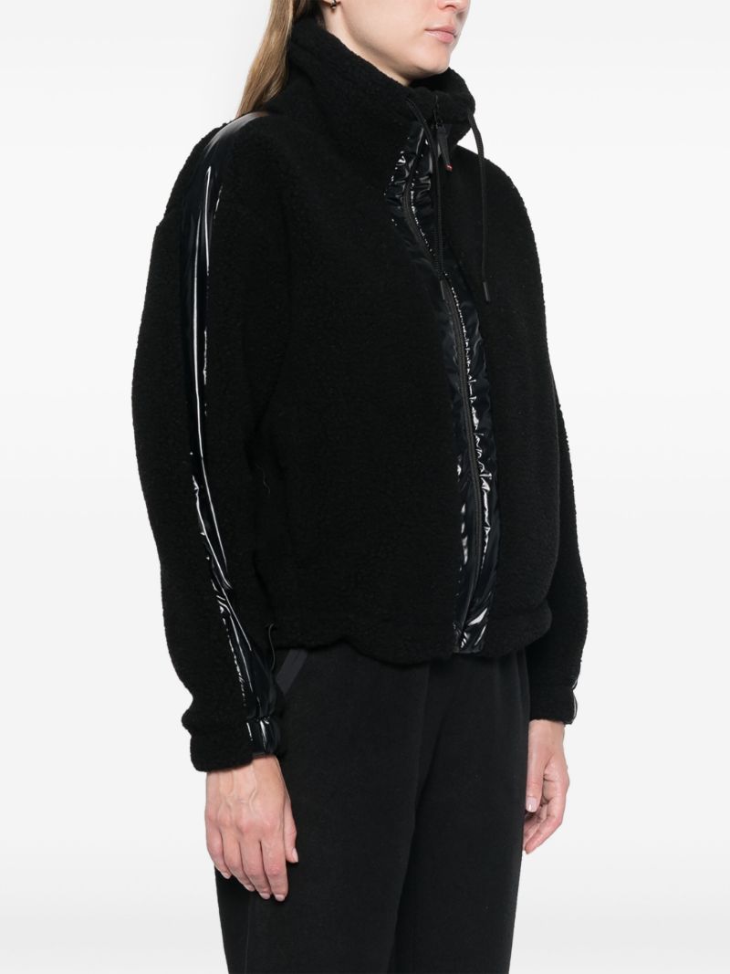 Panelled High-neck Ski Jacket