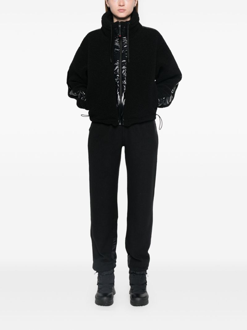 Panelled High-neck Ski Jacket