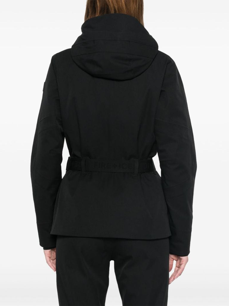 Belted Hooded Ski Jacket
