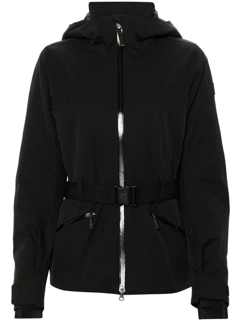 Belted Hooded Ski Jacket