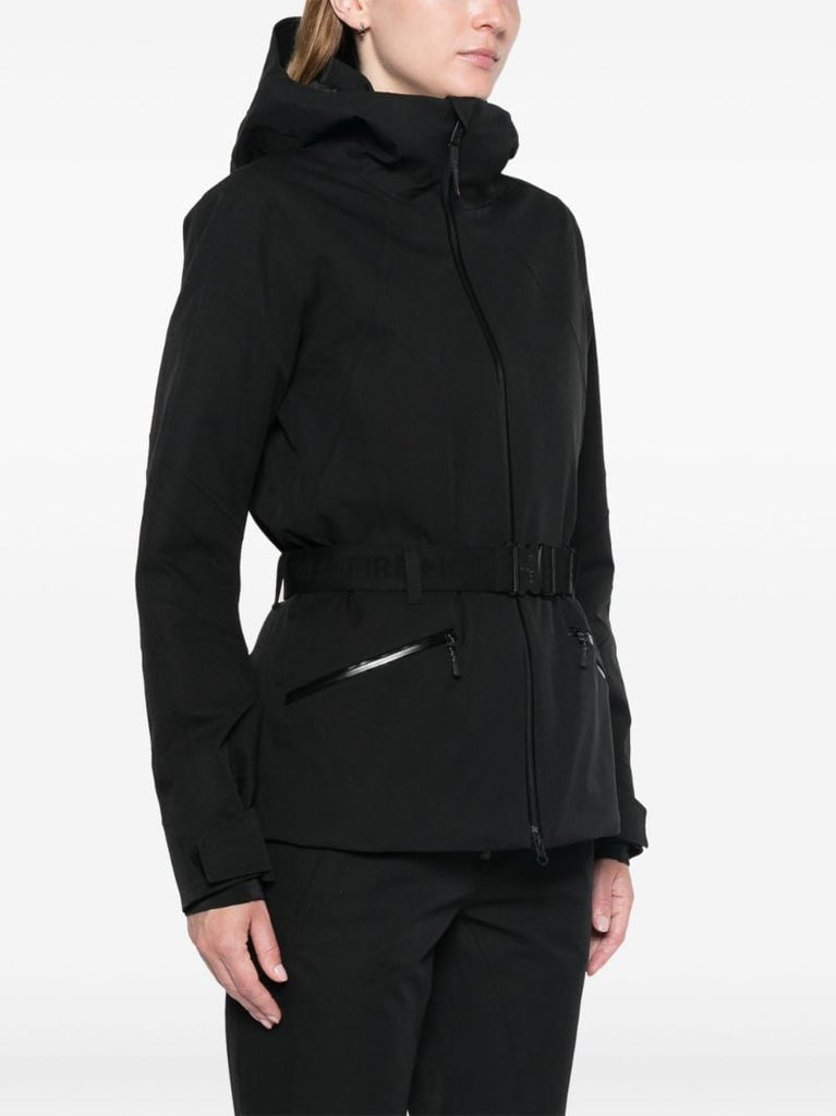 Belted Hooded Ski Jacket