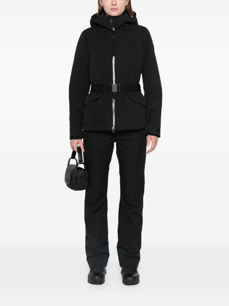 Belted Hooded Ski Jacket