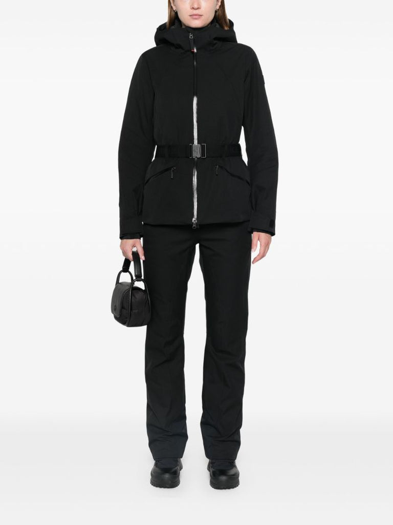 Belted Hooded Ski Jacket