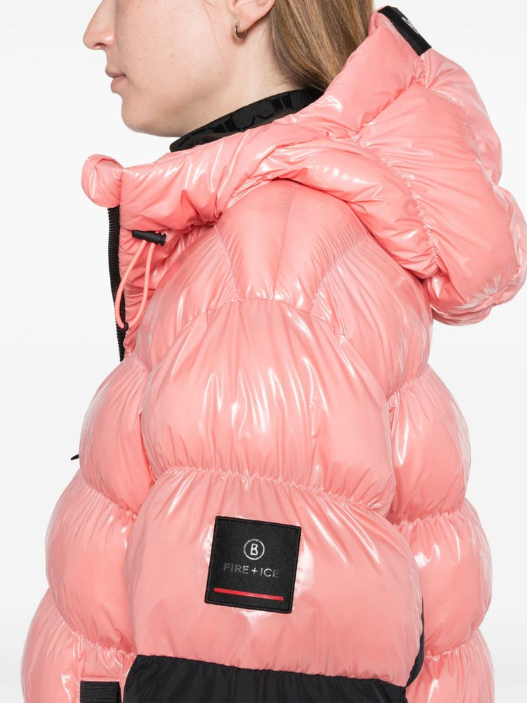 Quilted Hooded Ski Jacket