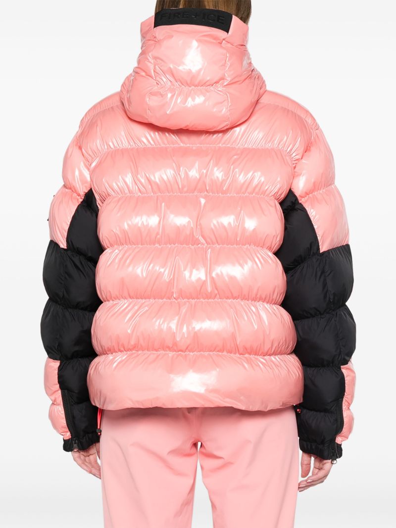 Quilted Hooded Ski Jacket
