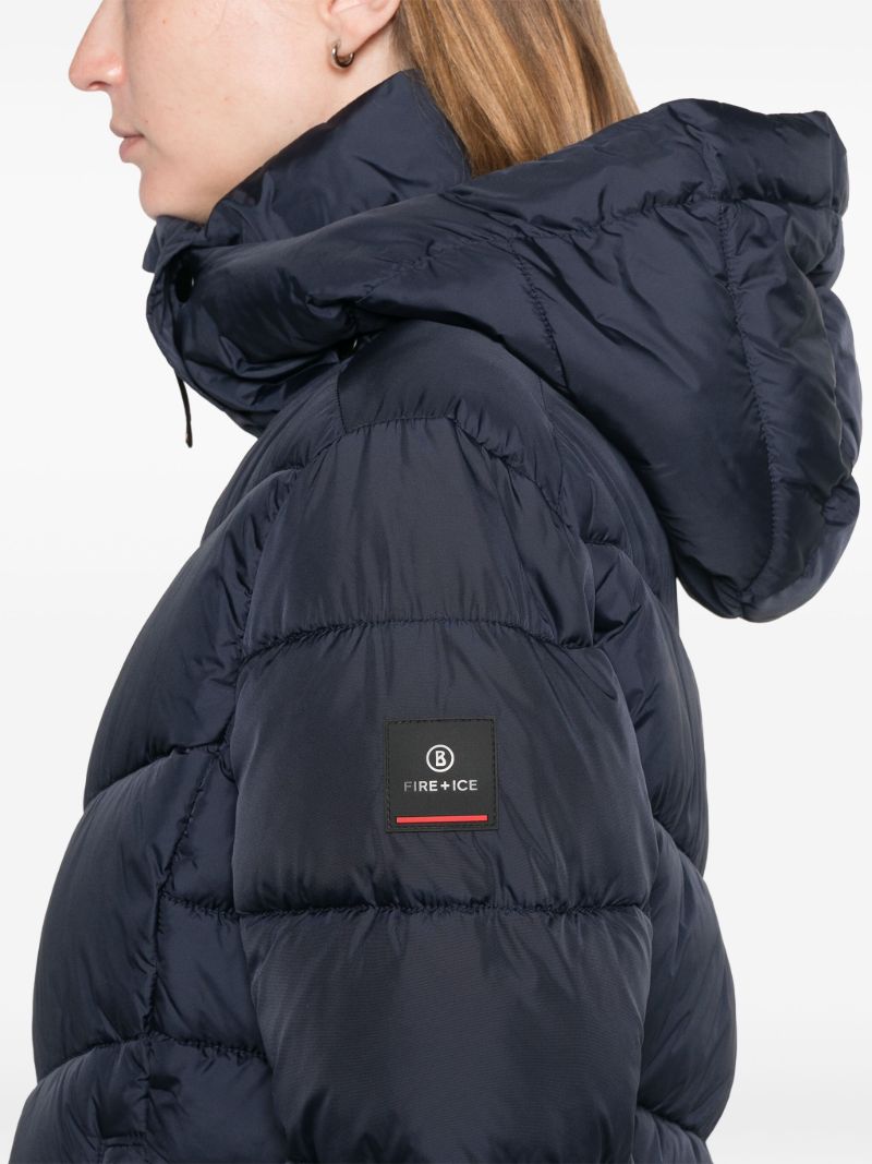 Quilted Hooded Ski Jacket
