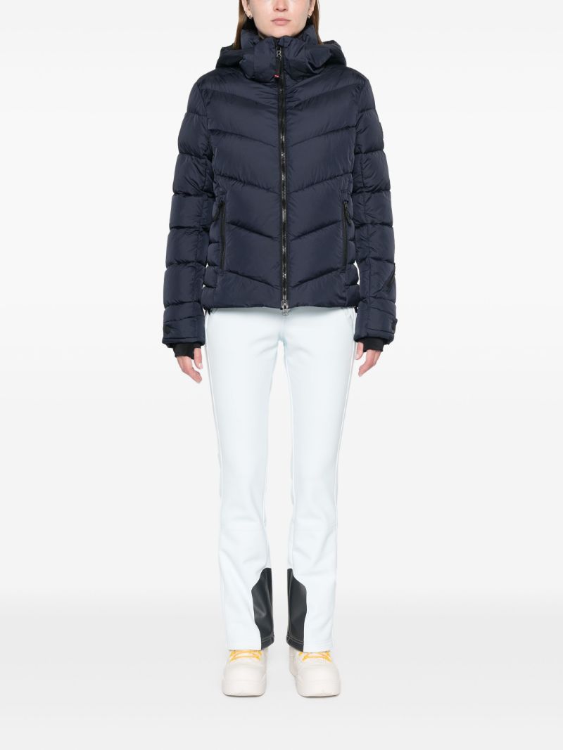Quilted Hooded Ski Jacket