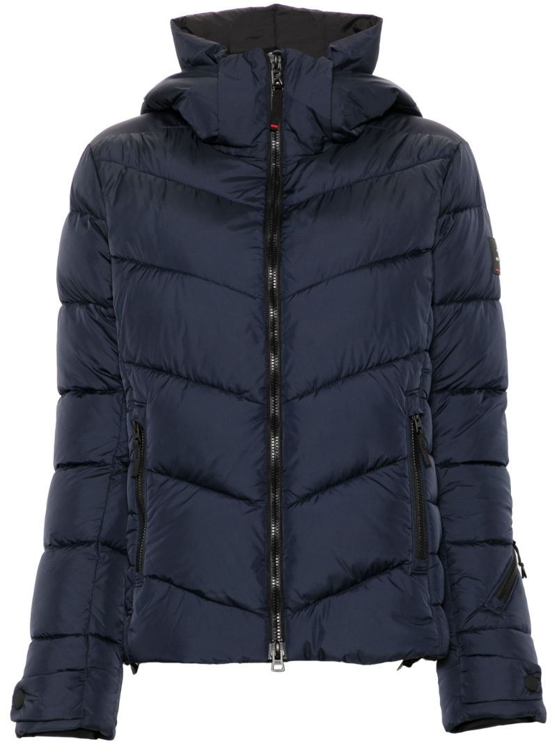 Quilted Hooded Ski Jacket