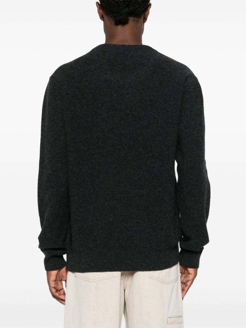 Crew Neck Wool Sweater