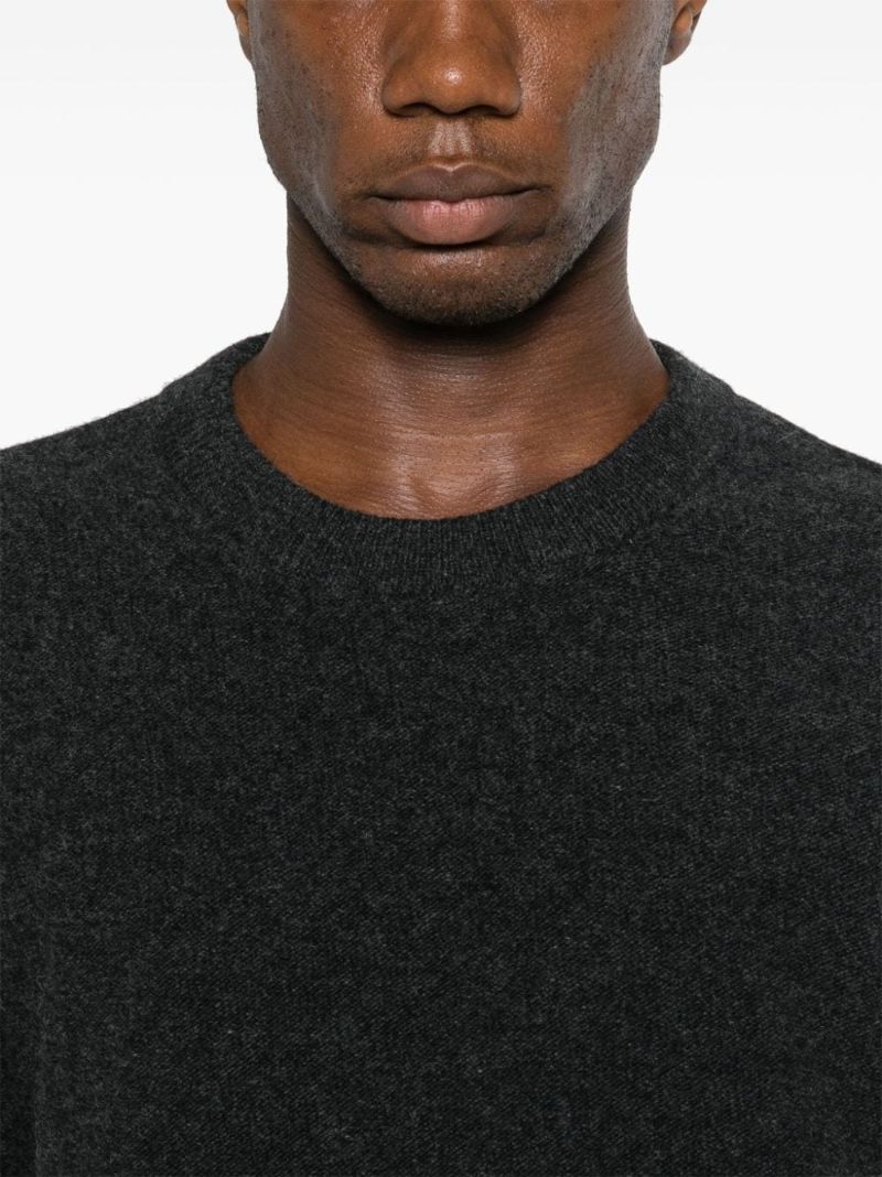 Crew Neck Wool Sweater