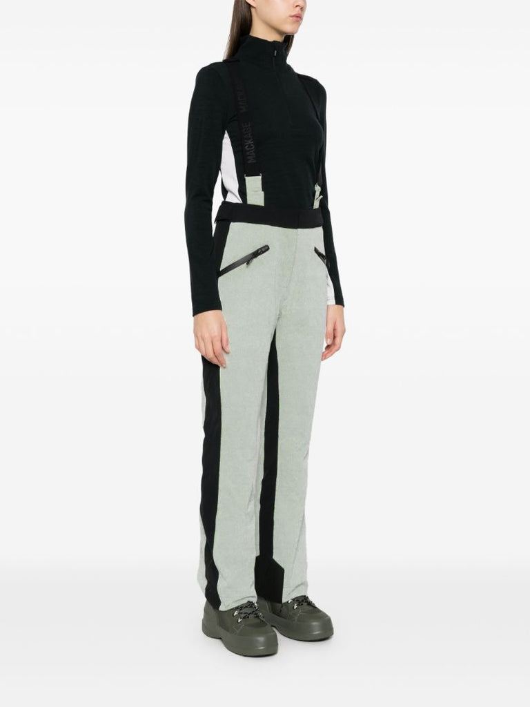White Nyomi Ski Dungarees