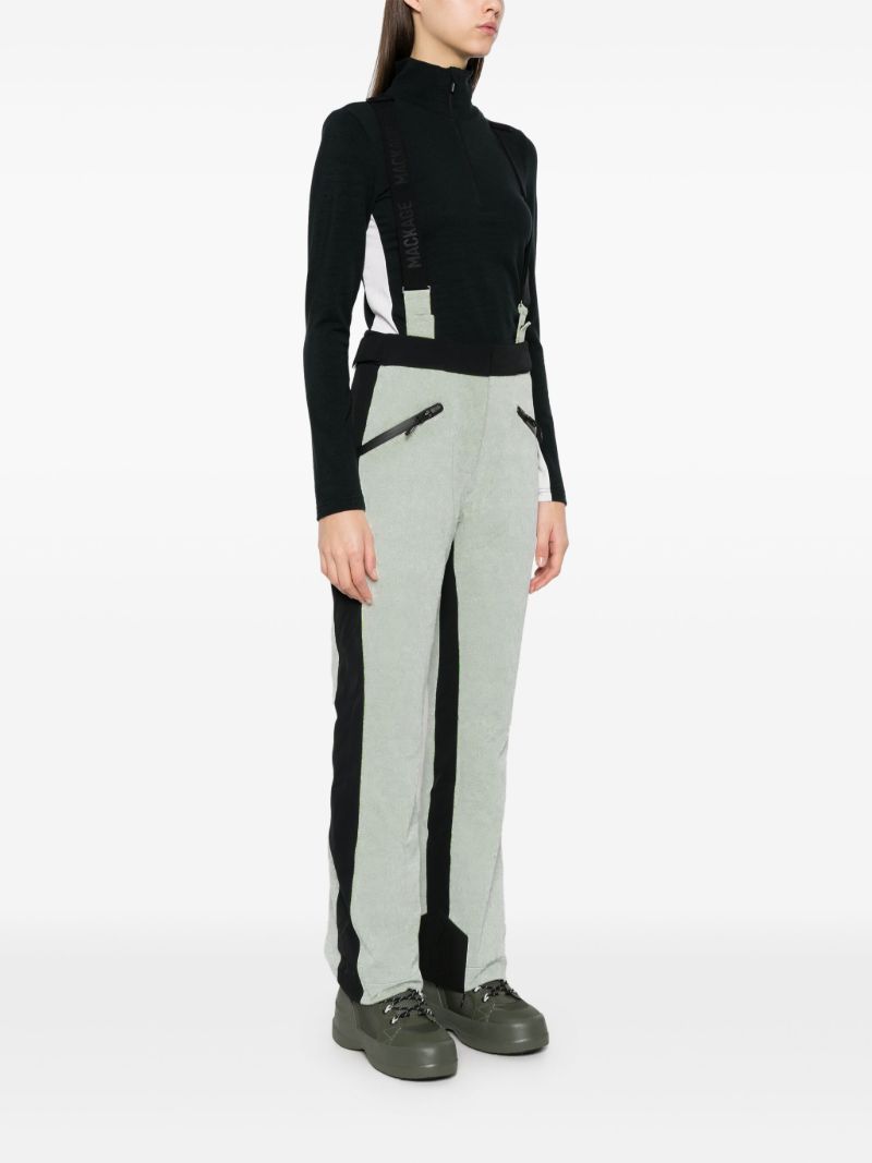 White Nyomi Ski Dungarees