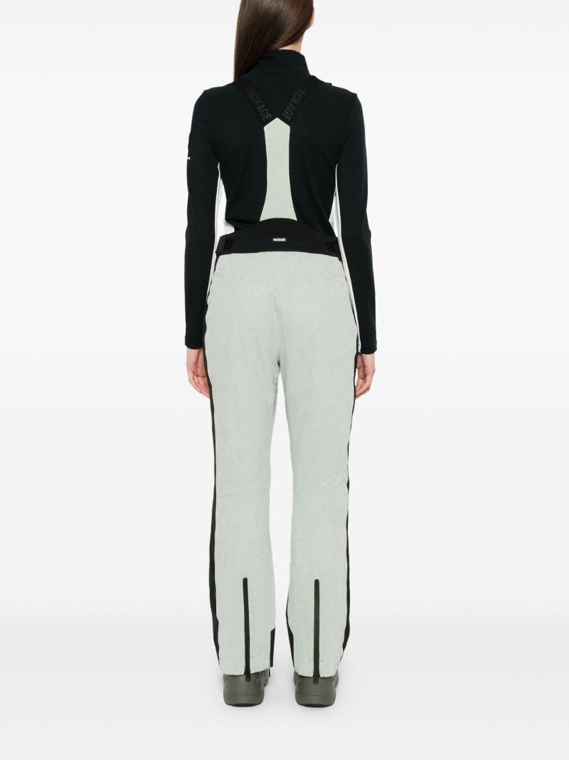 White Nyomi Ski Dungarees