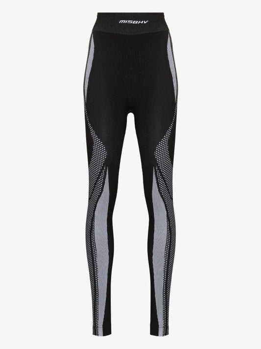 X Browns Black Base Layer Ski Leggings