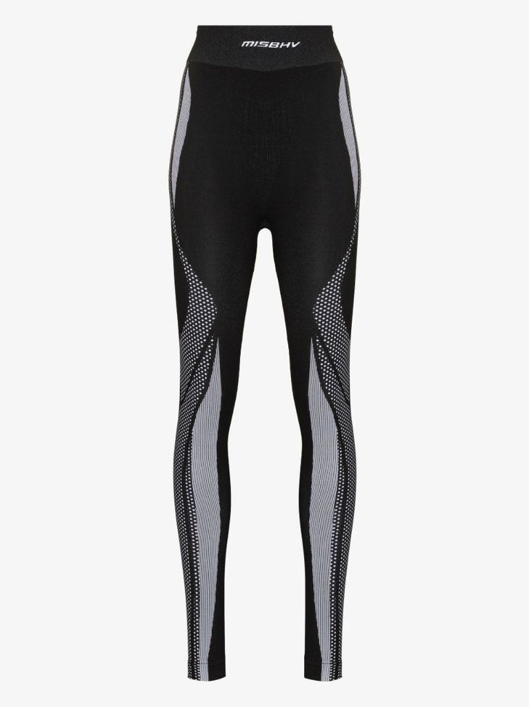 X Browns Black Base Layer Ski Leggings