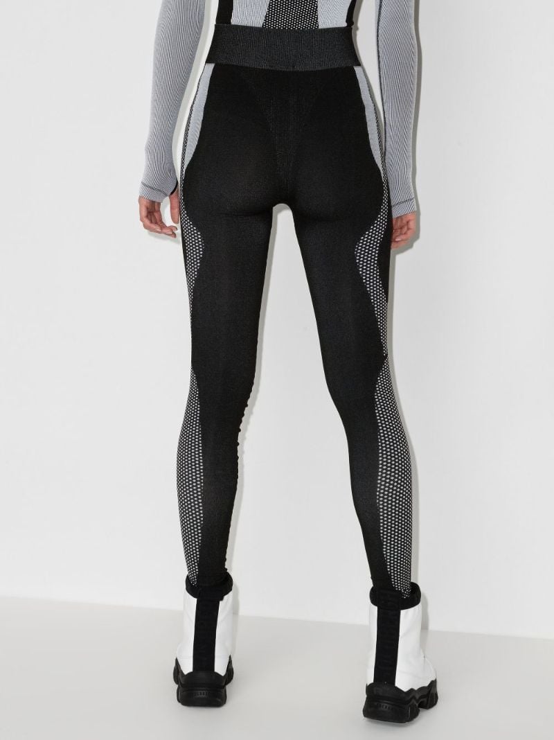 X Browns Black Base Layer Ski Leggings