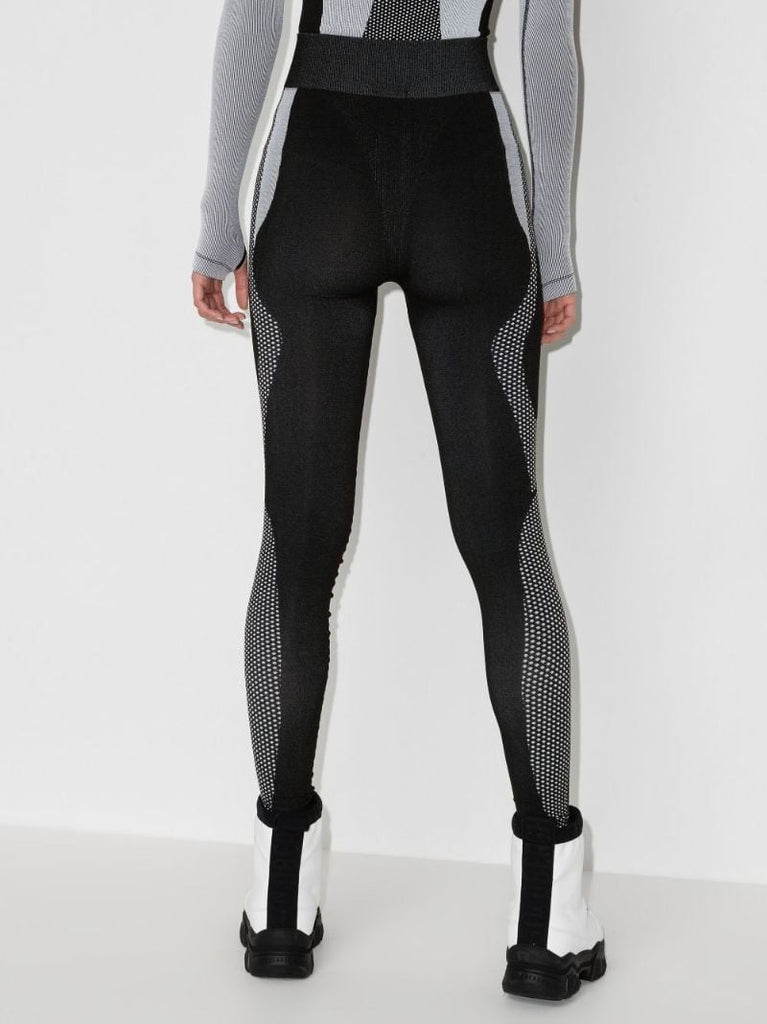 X Browns Black Base Layer Ski Leggings