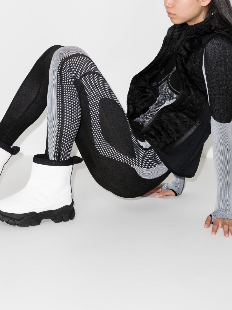 X Browns Black Base Layer Ski Leggings