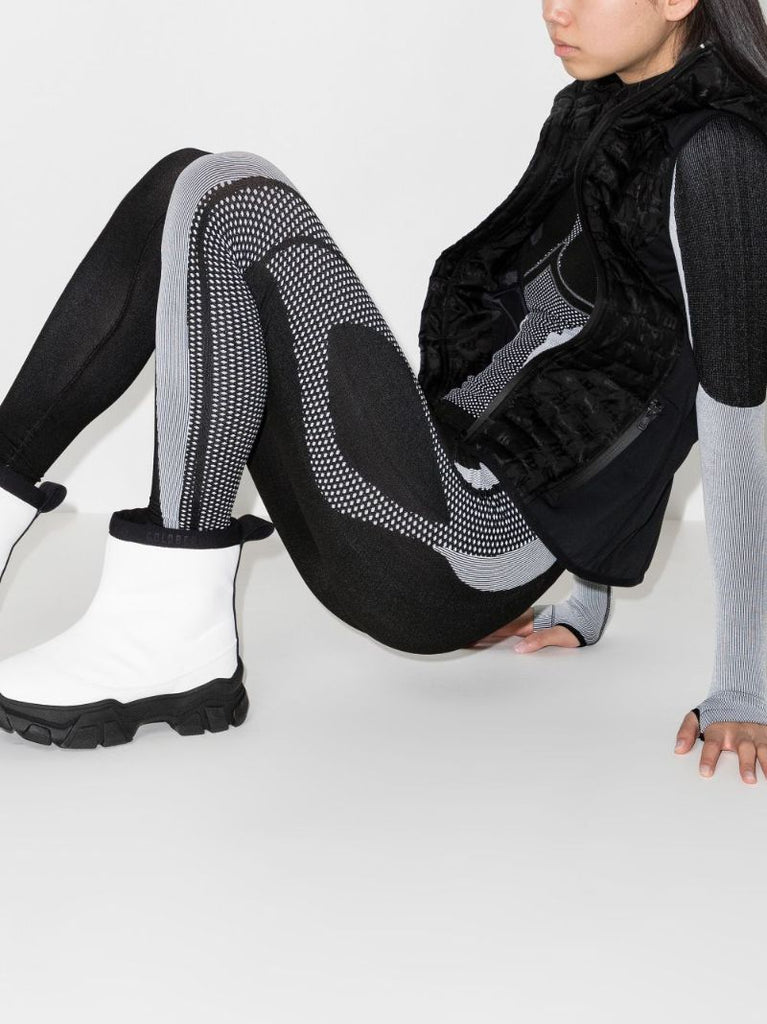 X Browns Black Base Layer Ski Leggings