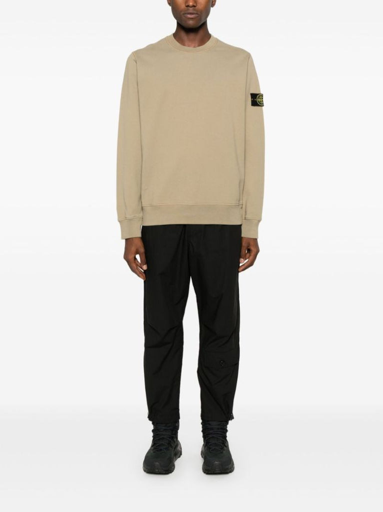 Compass-appliquÃ_x0083_Â© Cotton Sweatshirt