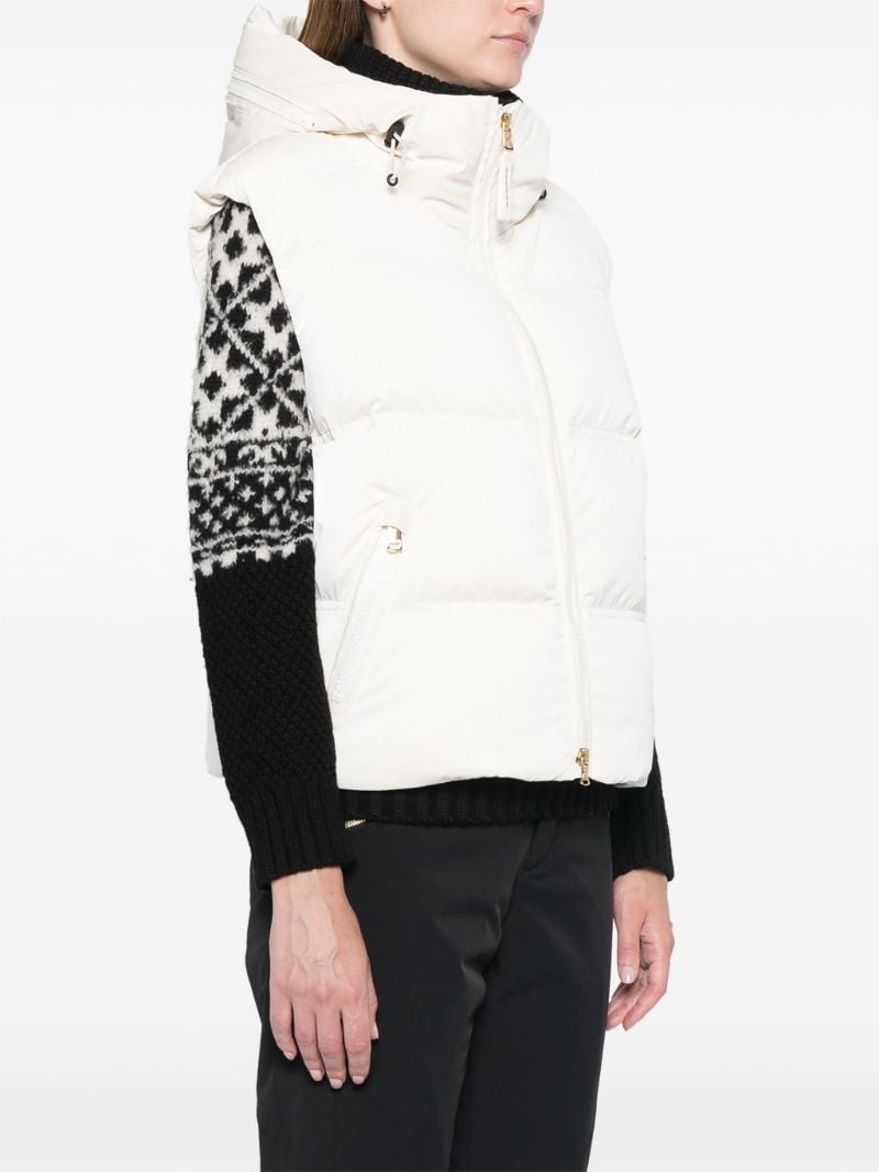 Feather-down Padded Gilet
