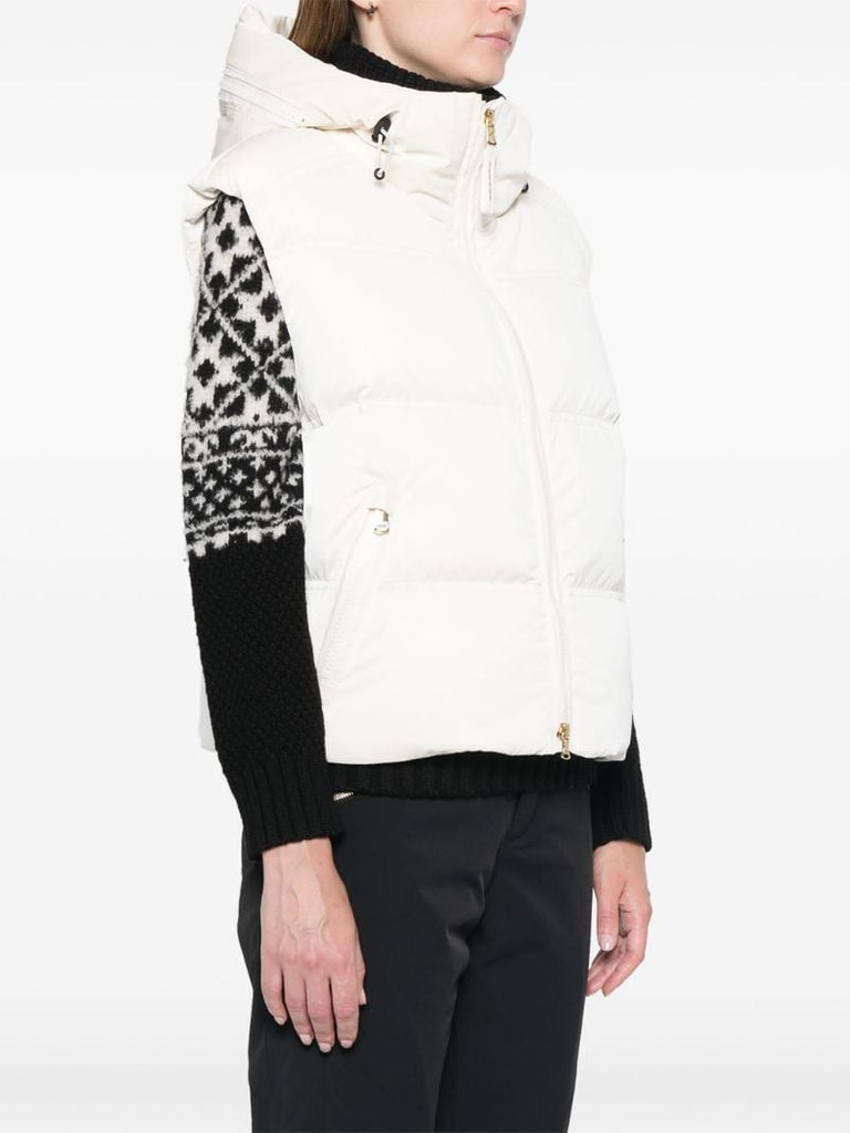 Feather-down Padded Gilet