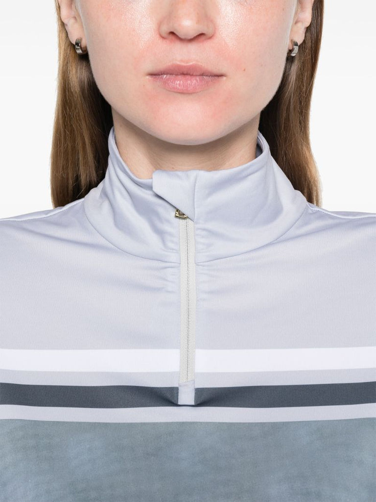Printed Half-zip Ski Top