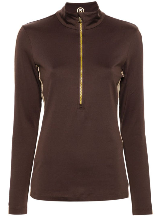 Two-tone Half-zip Ski Top