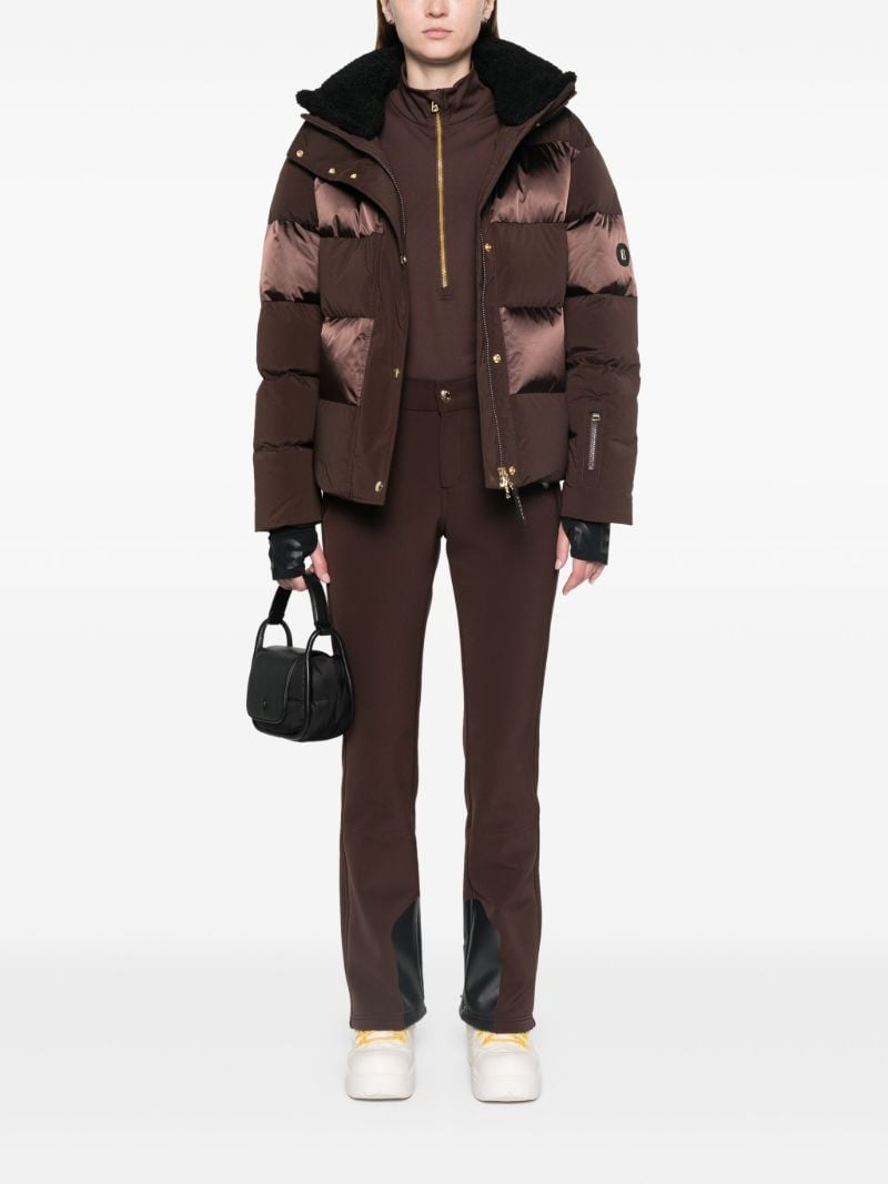 Two-tone Half-zip Ski Top