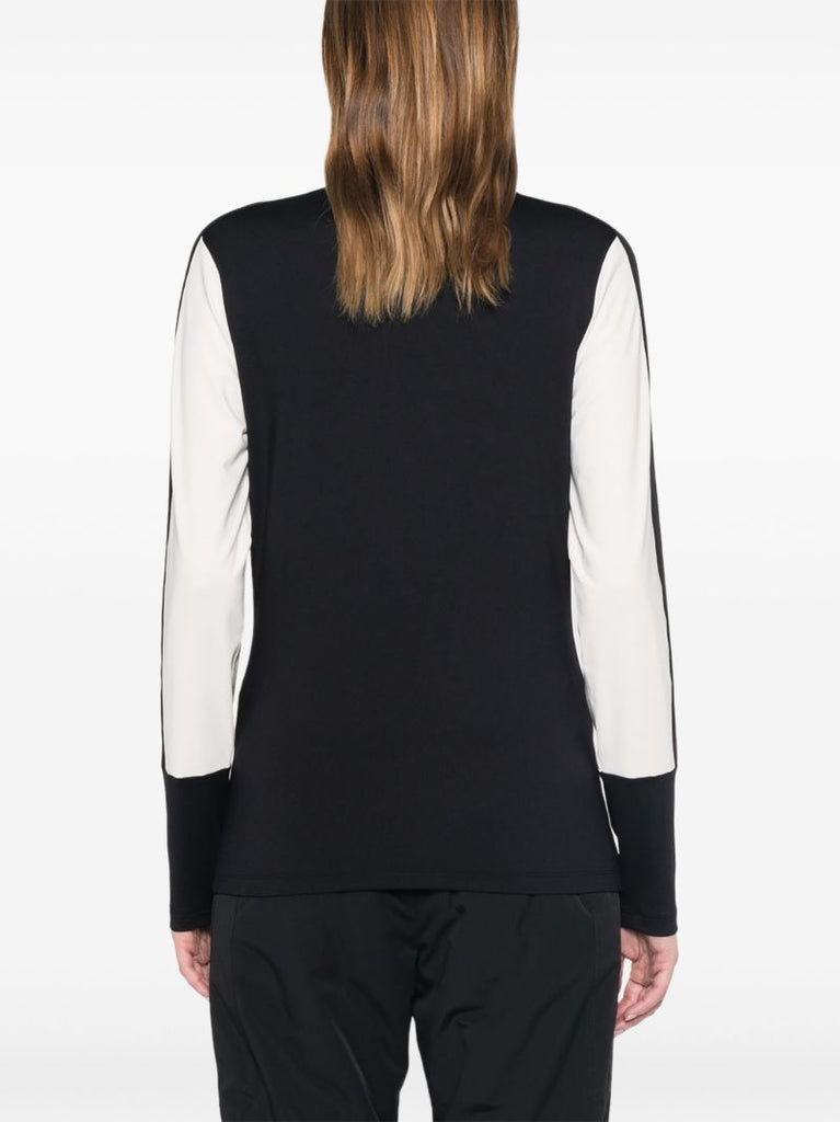 Intarsia-knit Half Zip Ski Top