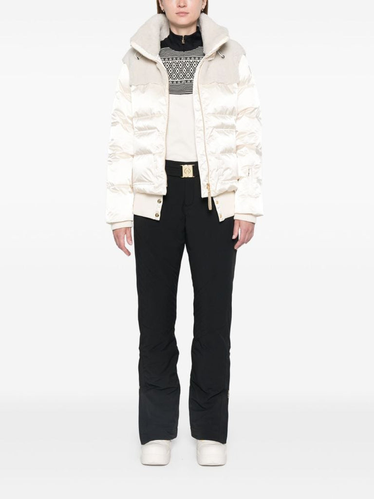 Intarsia-knit Half Zip Ski Top