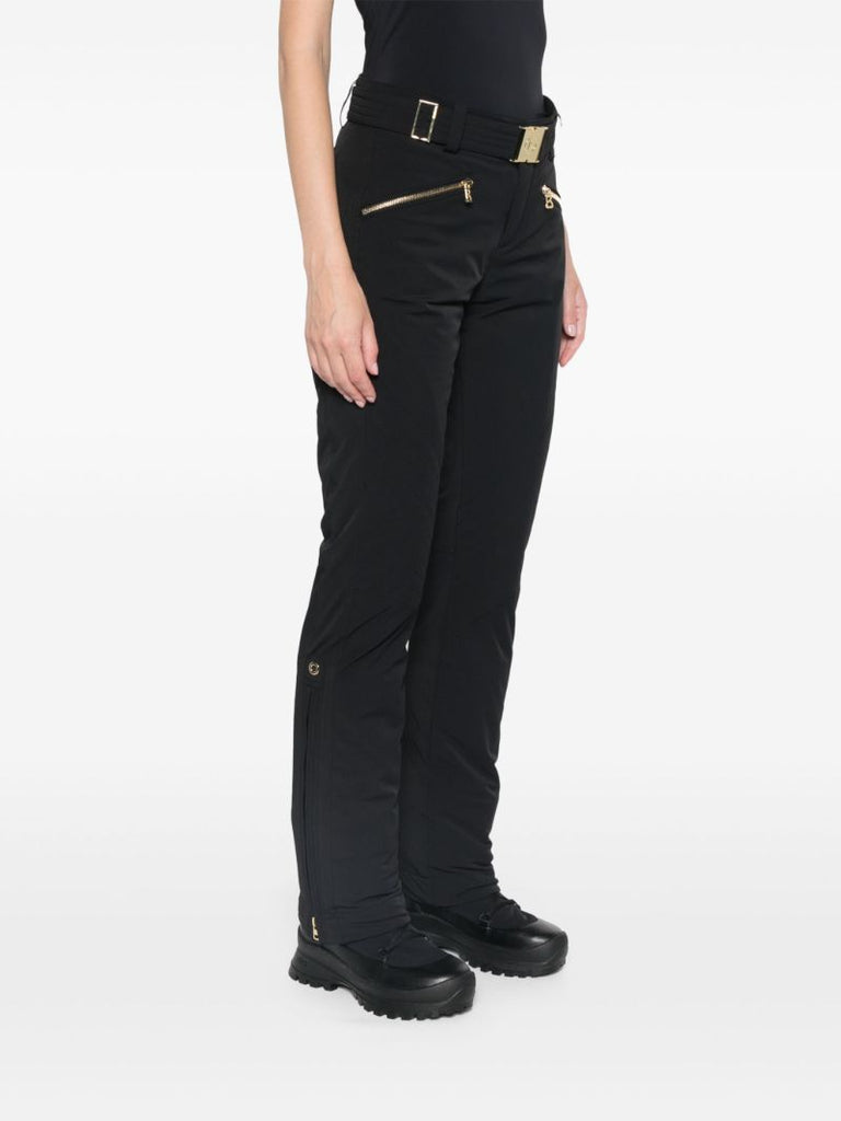 Belted Straight-leg Ski Trousers
