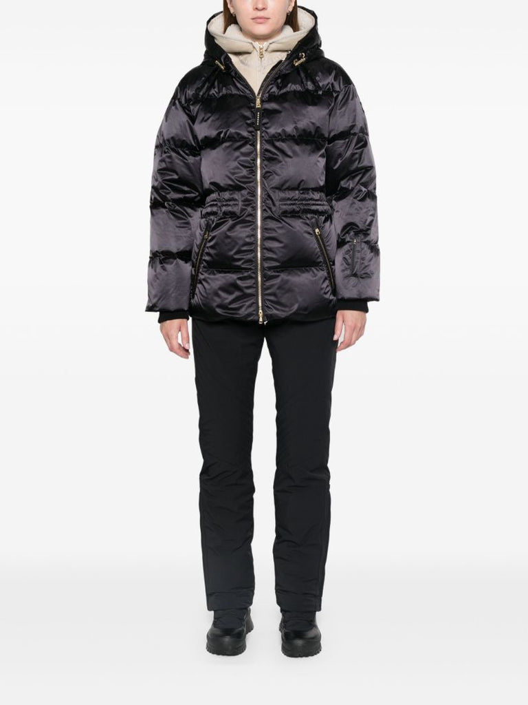 Belted Straight-leg Ski Trousers