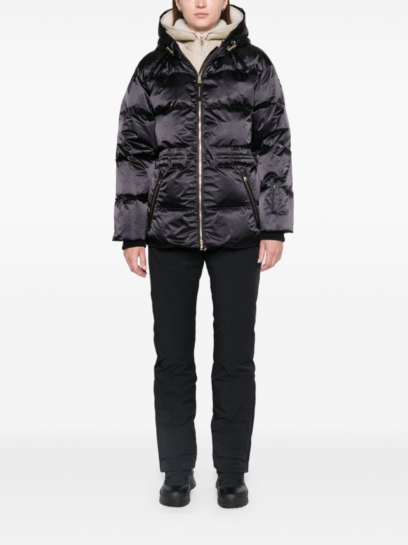 Belted Straight-leg Ski Trousers