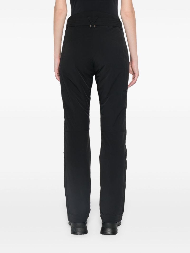 Belted Straight-leg Ski Trousers