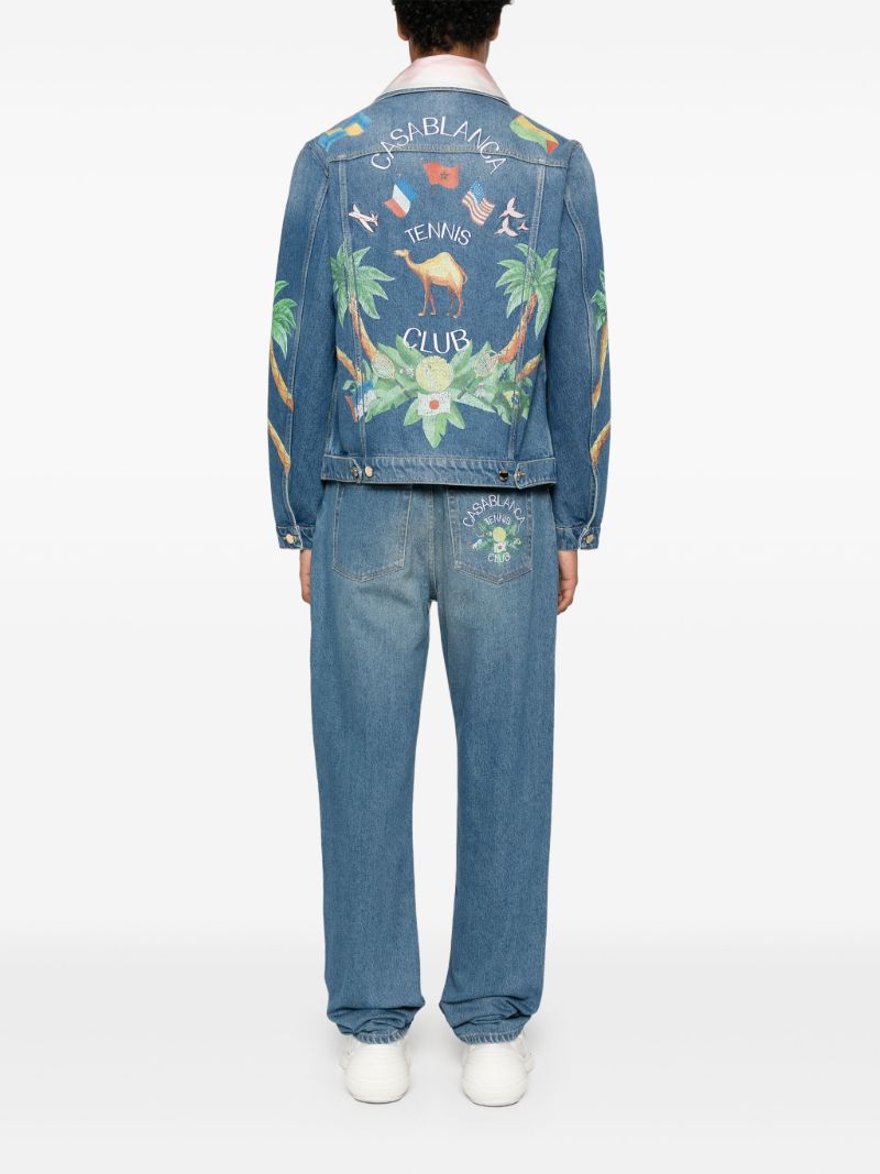 Blue Tennis Club Jeans